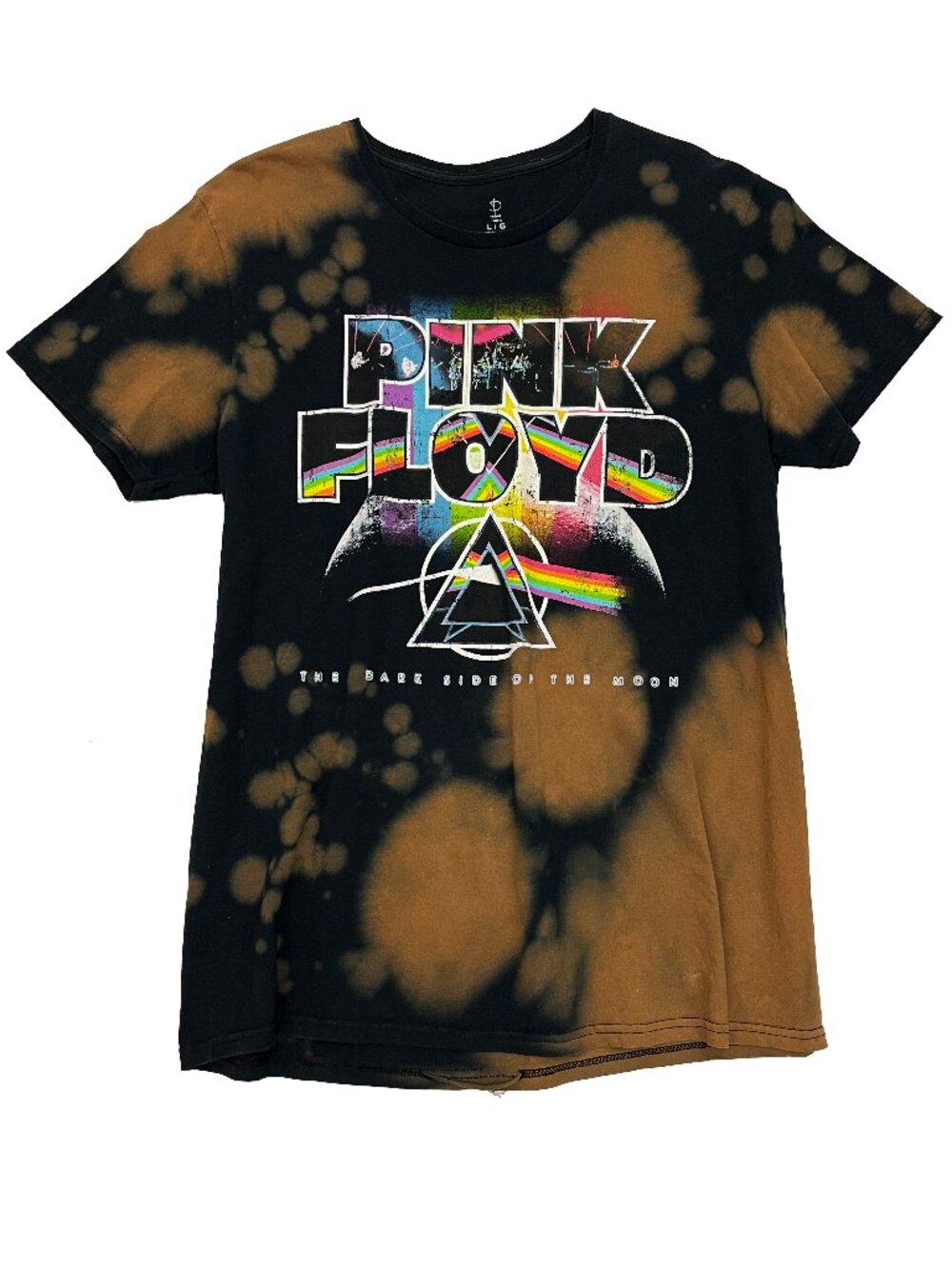 Pink Floyd Tie Dye Band T Shirt Womens L
